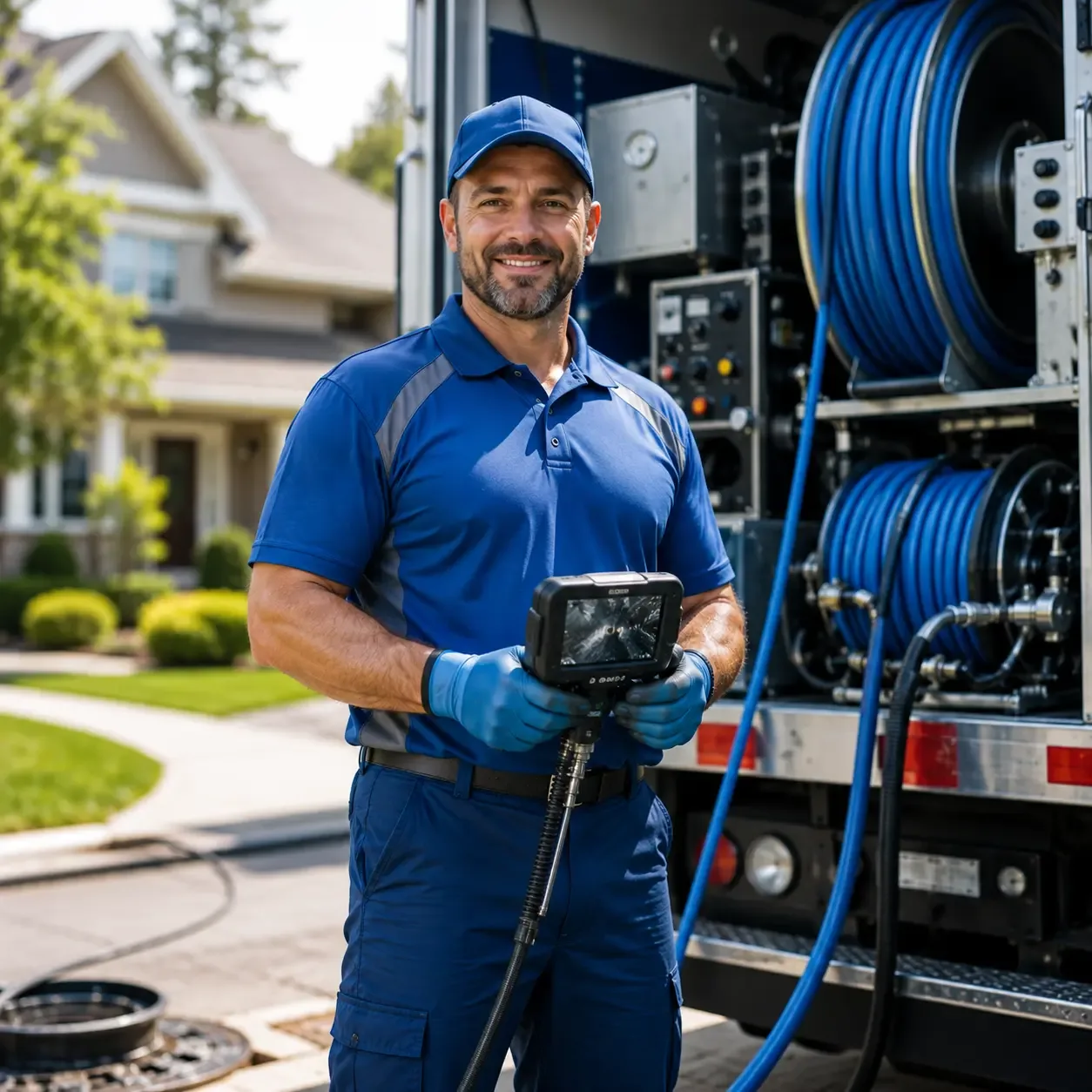 Local outdoor drain cleaning specialists in Graymont, IL